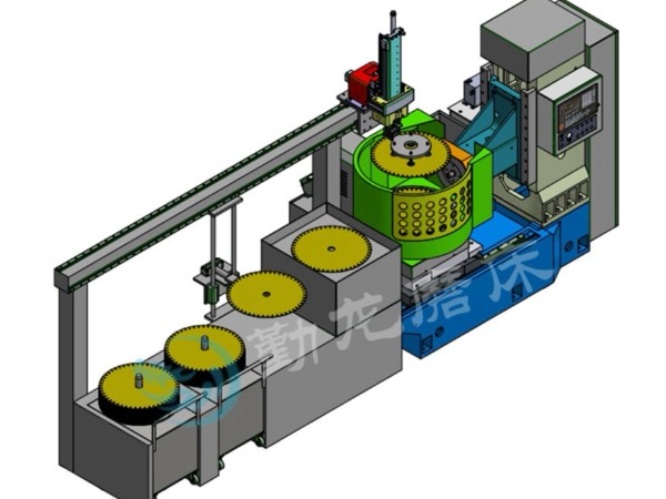 全自動數控圓臺平面磨床工件磨削的幾種夾裝方式